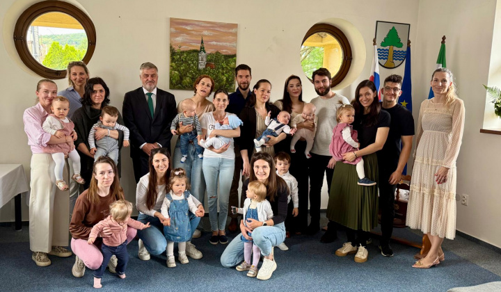 Slávnostné uvítanie detí do života 
