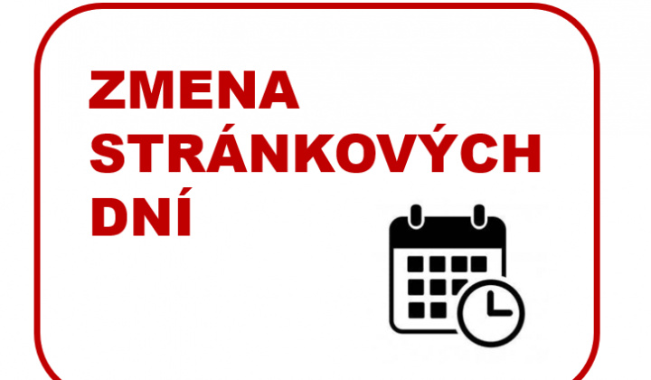 Fotka - Zmena stránkových dní na Obecnom úrade v Limbachu